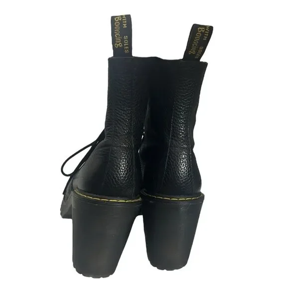 Dr. Martens Black Lace Up Boots - Picture 8 of 12